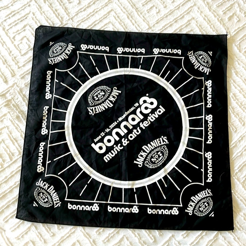 2024 Bonaroo Artist Swag Bandana Jack Daniel’s